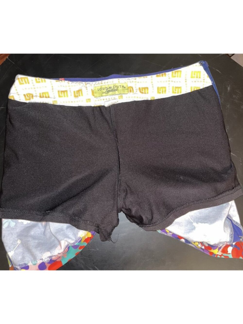 Loudmouth Ladies Golf SpongeBob SquarePants and Patrick Floral Skort Navy Size 8 - Picture 11 of 12